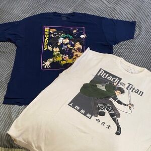 My Hero Academia/Attack on Titan T’s